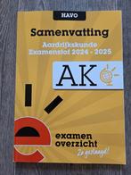 Samenvatting Examenoverzicht HAVO, HAVO, Ophalen of Verzenden, Zo goed als nieuw, ExamenOverzicht
