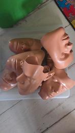 8 Gelaatsstukken voor Ambu Reanimatie Pop, Ophalen of Verzenden, Zo goed als nieuw, Materiaal
