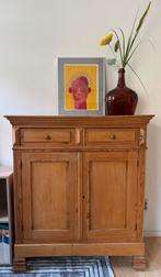 Vintage grenen dressoir, Ophalen, Zo goed als nieuw, 25 tot 50 cm, 100 tot 150 cm