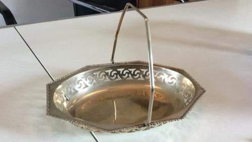 Verzilverd schaaltje, EPNS, Ophalen of Verzenden, Zilver