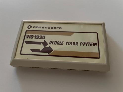 Commodore VIC-20 Cartridge VIC-1930 VISIBLE SOLAR SYSTEM, Computers en Software, Vintage Computers, Ophalen of Verzenden