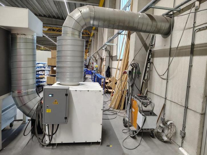 lasrook of snijtafel afzuiger, Doe-het-zelf en Verbouw, Ventilatie en Afzuiging, Zo goed als nieuw, Afzuiger, Ophalen of Verzenden