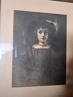 Gravure grafiek Rembrandt Titus, Ophalen of Verzenden