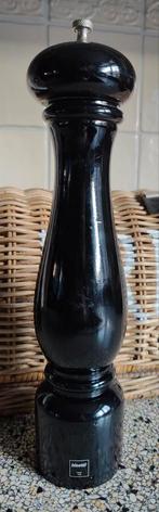 Bisetti Pepermolen Torino - 32 Cm-Zwart Gelakt, Huis en Inrichting, Keuken | Keukenbenodigdheden, Ophalen of Verzenden, Gebruikt