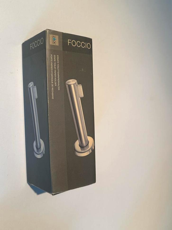 Zack Foccio Toiletpapierhouder - Nieuw in doos!, Huis en Inrichting, Badkamer | Badtextiel en Accessoires, Nieuw, Handdoekenrek
