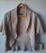 Bolero vestje - E-vie - maat M-L / one size, Maat 38/40 (M), Beige, Ophalen of Verzenden, Zo goed als nieuw