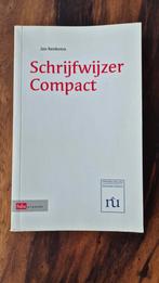 Schrijfwijzer Compact - Jan Renkema, Niet van toepassing, Ophalen of Verzenden, Zo goed als nieuw, Jan Renkema
