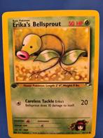 Erika's Bellsprout 76/132 - Gym Heroes (1st edition), Verzenden, Gebruikt, Losse kaart