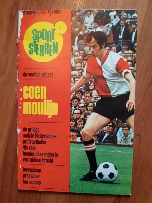 Sport Sterren 1: Coen Moulijn, de voetbal-artiest., Verzamelen, Sportartikelen en Voetbal, Zo goed als nieuw, Boek of Tijdschrift