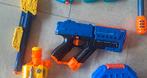 7 x Nerf pistolen met 100 foam pijlen, Ophalen of Verzenden, Zo goed als nieuw