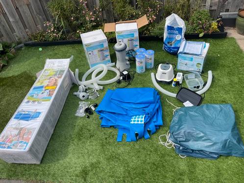 Te koop 2 bij 3 meter zwembad met toebehoren, Tuin en Terras, Zwembaden, Minder dan 80 cm, 200 tot 400 cm, 200 tot 300 cm, Rechthoekig
