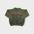 Vintage heren trui maat XL (50% wol), Tweedehands, Ophalen of Verzenden, Gedragen, Groen