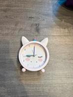 Unicorn wekker klok te koop, Ophalen of Verzenden, Zo goed als nieuw, Wandklok