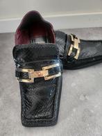 Leren instap collage schoenen  37, Kleding | Dames, Schoenen, Ophalen of Verzenden, Zo goed als nieuw, Zwart, Instappers