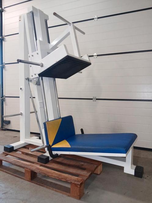 Gervasport plate loaded verticale leg press, Sport en Fitness, Fitnessmaterialen, Zo goed als nieuw, Overige typen, Ophalen
