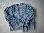 Korte blauwgrijze trui van Guess maat M, Gedragen, Blauw, Maat 38/40 (M), Gess