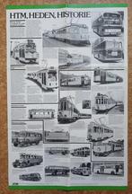 HTM, heden, historie grooy info blad tram bus, Verzamelen, Gebruikt, Verzenden, Tram, Overige typen