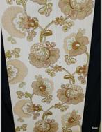 14016 seventies barok bloemen behang retro wallpaper swiet, Ophalen of Verzenden, Minder dan 10 m², Bruin