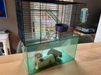 Knaagdieren kooi. Zo goed als nieuw, Dieren en Toebehoren, Kooi, Minder dan 75 cm, Zo goed als nieuw, Hamster