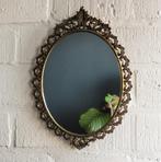 Spiegel barok, Antiek en Kunst, Antiek | Spiegels, Ophalen of Verzenden, Ovaal, Minder dan 50 cm, Minder dan 100 cm
