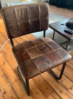 3 Lederen eetkamer stoelen Jess design, Huis en Inrichting, Stoelen, Ophalen, Gebruikt, Leer, Drie