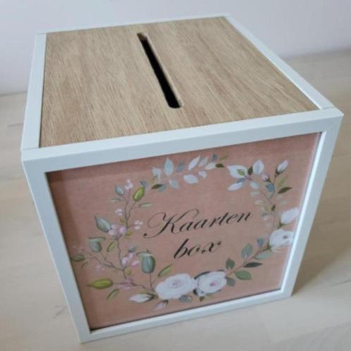 Enveloppendoos huren bruiloft huwelijk decoratie styling, Hobby en Vrije tijd, Feestartikelen | Verhuur, Zo goed als nieuw, Geboorte of Huwelijk