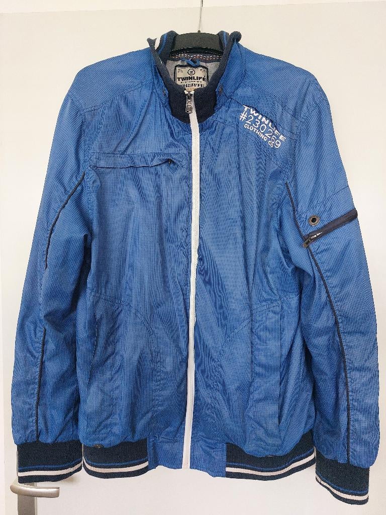 jas heren zomer merk twinlife zie omsch.  (versturen niet), Ophalen, Blauw, Overige maten, Zo goed als nieuw
