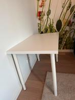 Bureau wit - 100 x 60 cm - verstelbare poten, Huis en Inrichting, Bureaus, Ophalen, Gebruikt