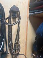Bruin hoofdstel cob/full + bit 13,5 cm, Dieren en Toebehoren, Ophalen of Verzenden, Zo goed als nieuw, Dressuur