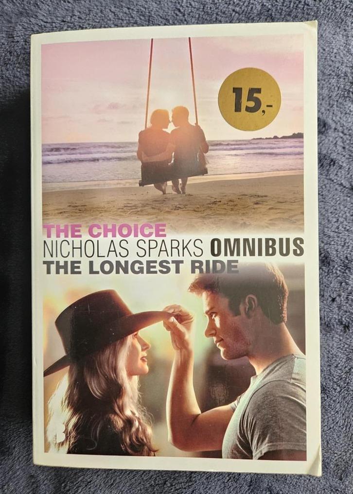 Nicholas Sparks - Omnibus The Choice & The Longest Ride, Boeken, Romans, Gelezen, Ophalen of Verzenden
