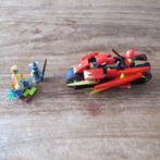 Lego Ninjago 9441 Kai's blade cycle, Ophalen of Verzenden, Gebruikt, Complete set, Lego