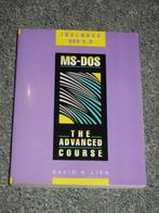MS-DOS Version 4.X The Advanced Course, Ophalen of Verzenden, Zo goed als nieuw, Besturingssystemen, David A. Lien