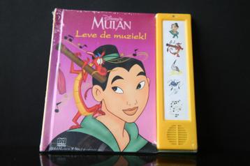 Nieuw Walt Disney Mulan boek met muziek beschikbaar voor biedingen