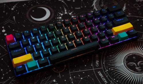 Anne pro 2 60% Hotswap mod wireless mechanical keyboard, Computers en Software, Toetsenborden, Zo goed als nieuw, Qwerty, Draadloos