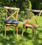 10 retro stoelen ‘kroegstoelen’, Huis en Inrichting, Stoelen, Ophalen of Verzenden, Zo goed als nieuw