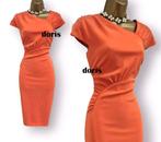 jurk Karen Millen maat 10/38, Maat 38/40 (M), Karen Millen, Nieuw, Oranje