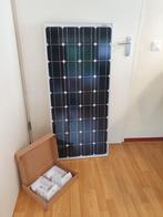 Zonnepaneel Phaesun SunPlus 100S met 4 witte hoeksteunen, Ophalen of Verzenden, Zo goed als nieuw
