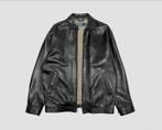 Ralph Lauren Leather Harrington (M), Maat 48/50 (M), Zwart, Ralph Lauren, Ophalen of Verzenden