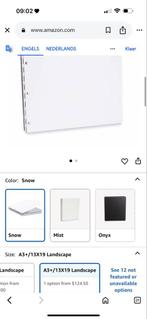 A3 Portfolio Album - Zo goed als nieuw!, Ophalen, Zo goed als nieuw, Album of Boek, Overige merken