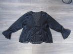 Prachtige zwarte blouse merk Zara maat XL z.g.a.n., Verzenden, Maat 46/48 (XL) of groter, Zo goed als nieuw, Zara