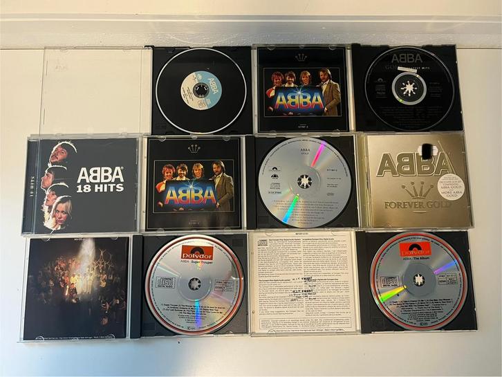 ABBA CD en dubbel cd’s Collectie albums & Verzamelalbums, Cd's en Dvd's, Cd's | Pop, Zo goed als nieuw, 1960 tot 1980, Verzenden