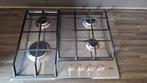 Gaskookplaat inbouw AEG HG654350SM, Ophalen, Gebruikt, 4 kookzones, Inbouw