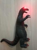 Vintage 1986 Dormei Godzilla met geluid en lichtgevende ogen, Ophalen of Verzenden, Gebruikt