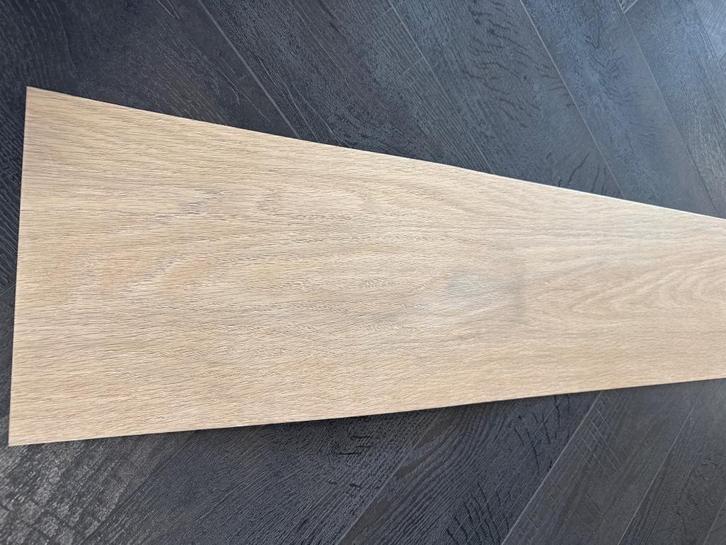 19.20 mtr/2 VIVA FLOORS KL-7829 Wood TOUTCH PLAK PVC, Huis en Inrichting, Stoffering | Vloerbedekking, Nieuw, Overige typen, Crème