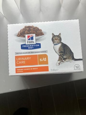 Hill's Prescription Diet S/D Urinary Care met kip voor kat beschikbaar voor biedingen