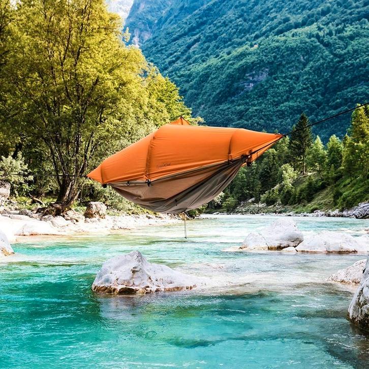Flying tent all in one - hangmat-tent, Caravans en Kamperen, Tentaccessoires, Nieuw, Ophalen of Verzenden