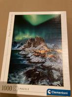 Puzzel 1000 stukjes Clementoni van de Lofoten, Noorwegen, Ophalen of Verzenden, 500 t/m 1500 stukjes, Zo goed als nieuw