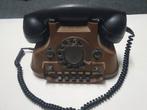 Antieke Zware Telefoon met Draaischijf, Telecommunicatie, Ophalen