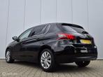 PEUGEOT 308 1.2 PURETECH PREMIUM AUTOMAAT/PANO/CAMERA/HALF L, Gebruikt, Euro 6, 1199 cc, Zwart