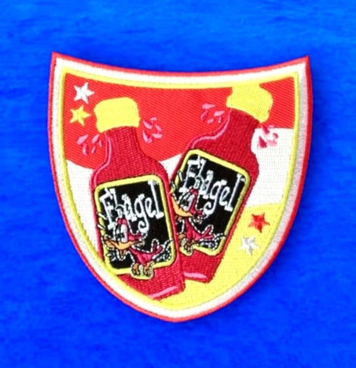Oeteldonk Carnaval emblemen Brabant Flugel Shot Zekskes, Kleding | Dames, Carnavalskleding en Feestkleding, Nieuw, Accessoires